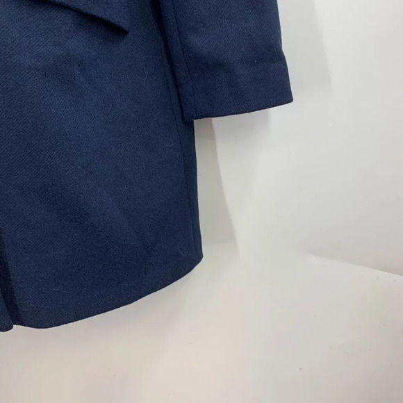 Zara Women's Wool Blend 3 Button Long Sleeve Notch Lapel Twill Jacket Size M - Picture 5 of 11